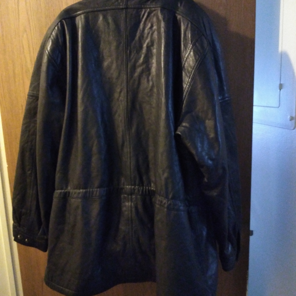 Light weight leather jacket